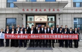 鸡西移动公司组织开展“清风润心廉洁护航”廉政教育基地参观活动